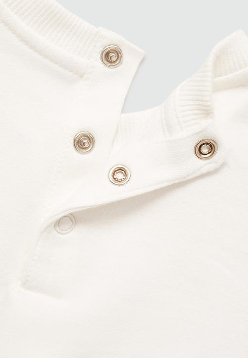 MANGO - Sweatshirt ruffle - natural