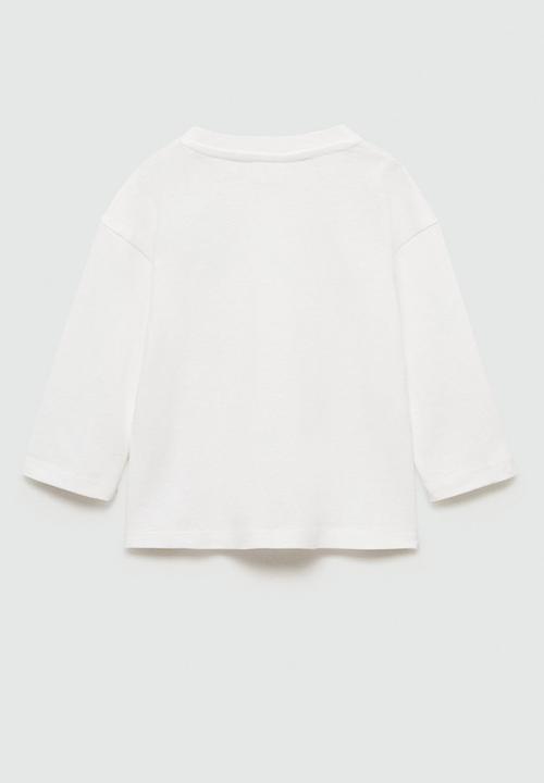 MANGO - T-shirt foca - natural
