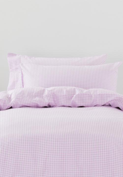 Linen House - Jagger Duvet Cover Set - Lilac
