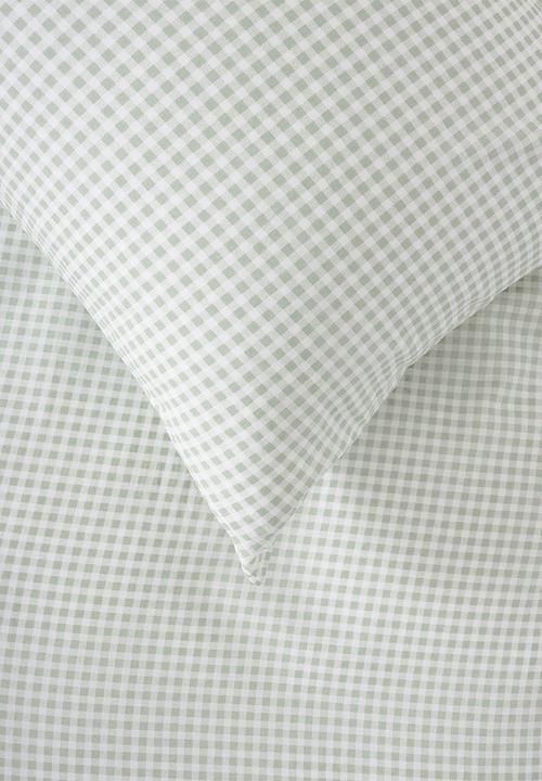 Linen House - Jagger Duvet Cover Set - Sage