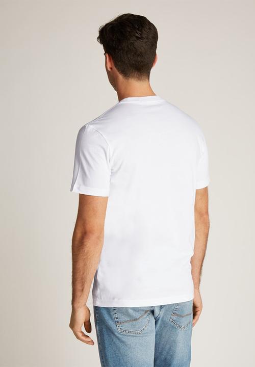 Calvin Klein - Grid box tee - bright white
