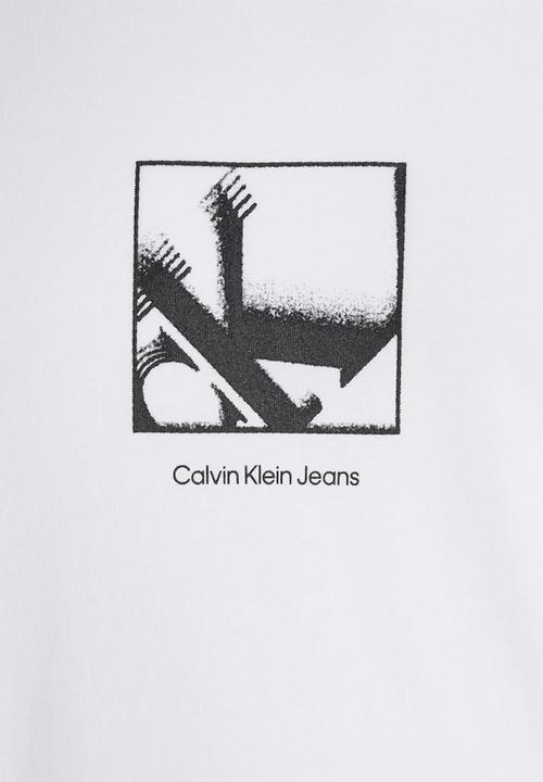Calvin Klein - Grid box tee - bright white