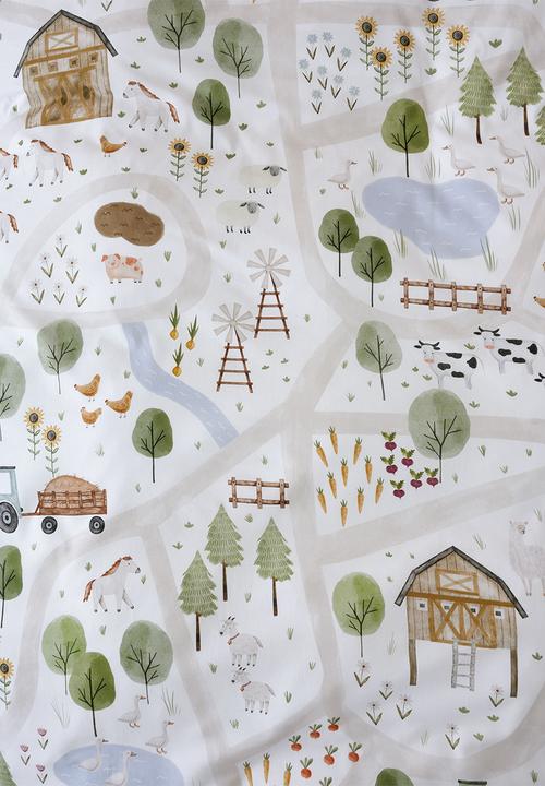Linen House - On The Farm Duvet Cover Set - Multi