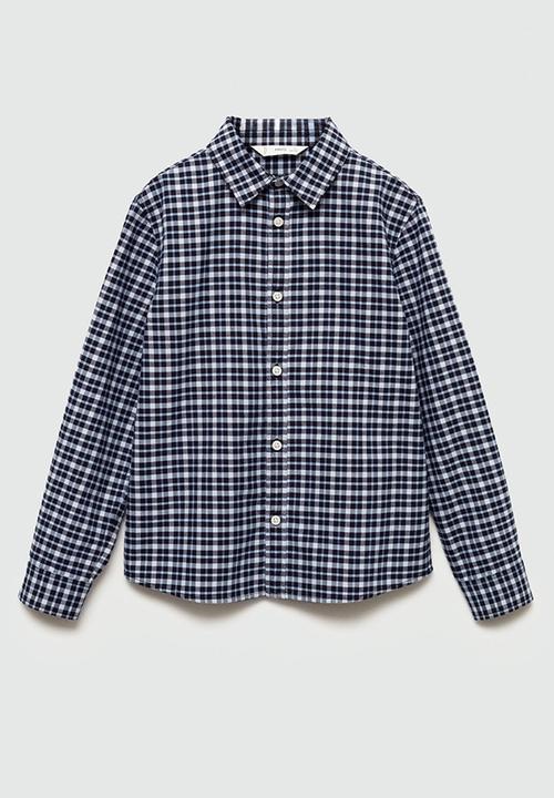 MANGO - Shirt nacho - medium blue