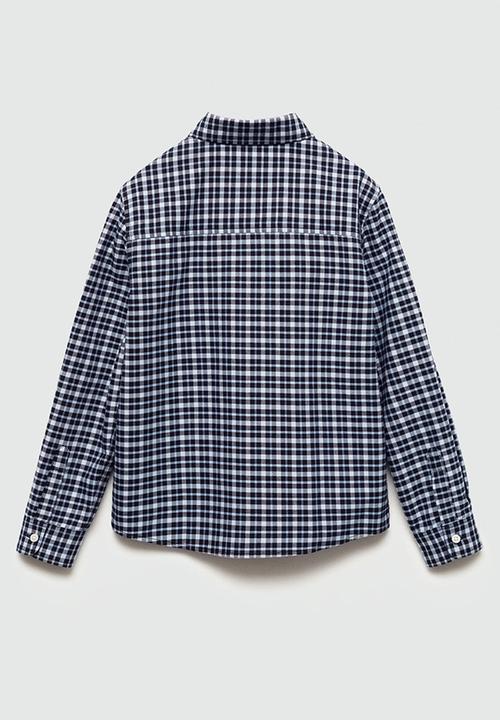 MANGO - Shirt nacho - medium blue