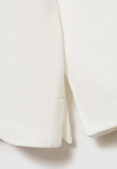 MANGO - T-shirt raton - natural