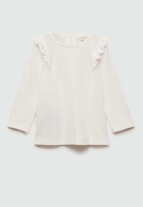 MANGO - T-shirt italy - natural