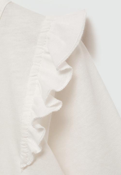 MANGO - T-shirt italy - natural