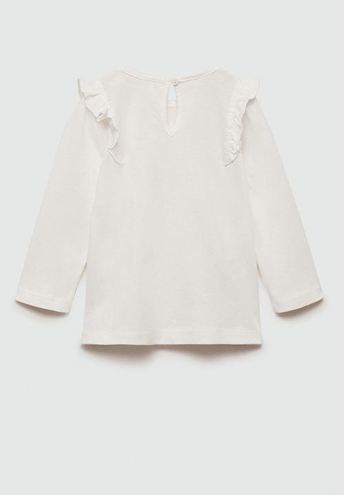 MANGO - T-shirt italy - natural