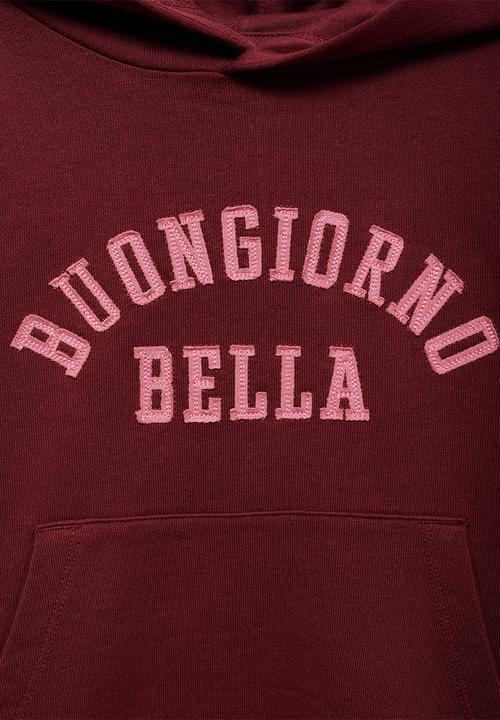 MANGO - Sweatshirt bella - dark red