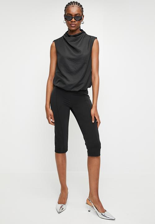 Superbalist - High neck shell - black 
