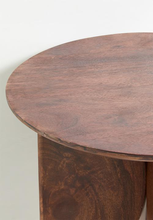 Sixth Floor - Mango wooden side table-natural