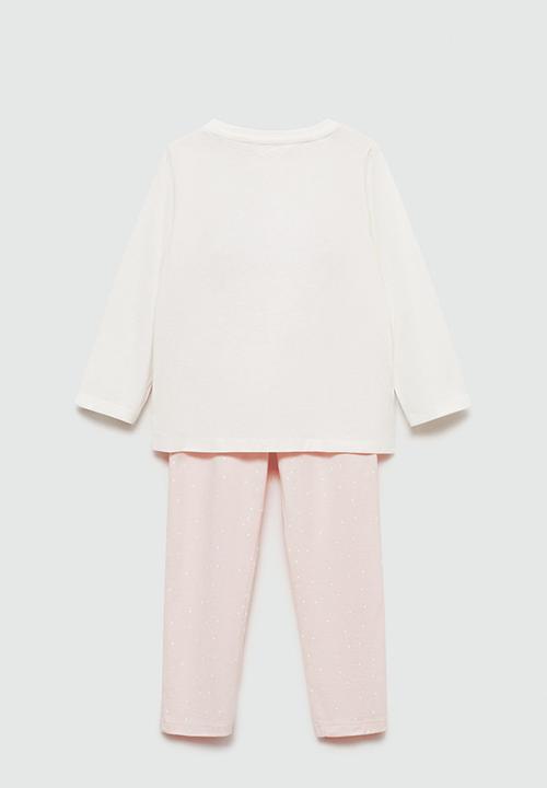 MANGO - Pyjamas luna - light/pastel pink