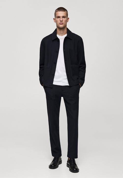 MANGO - Jacket daniel - navy