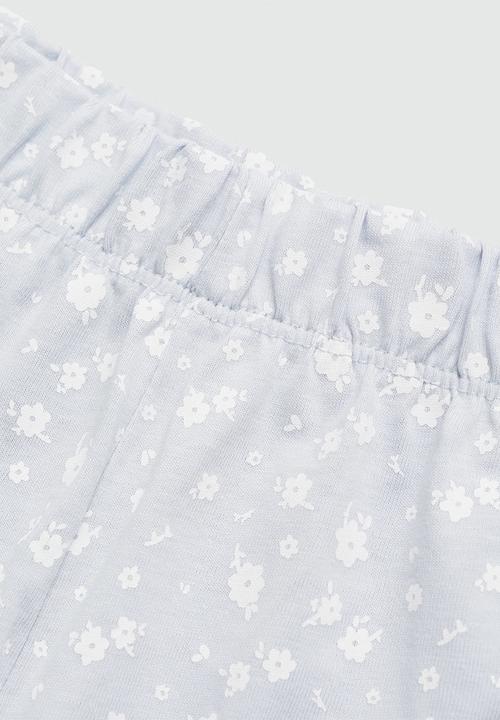 MANGO - Pyjamas flori - light/pastel blue