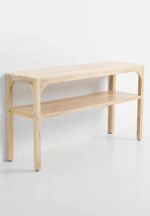 Sixth Floor - Amana mango wood console table-natural