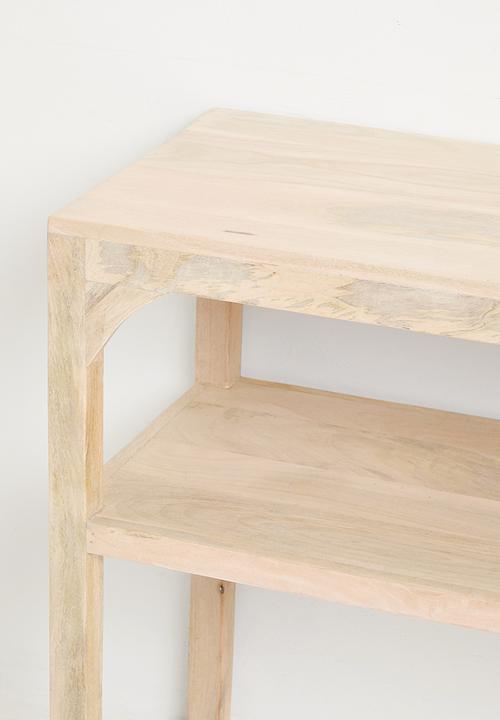 Sixth Floor - Amana mango wood console table-natural