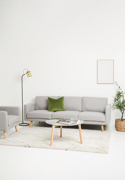 Sixth Floor - Stella 3 seater - Natural