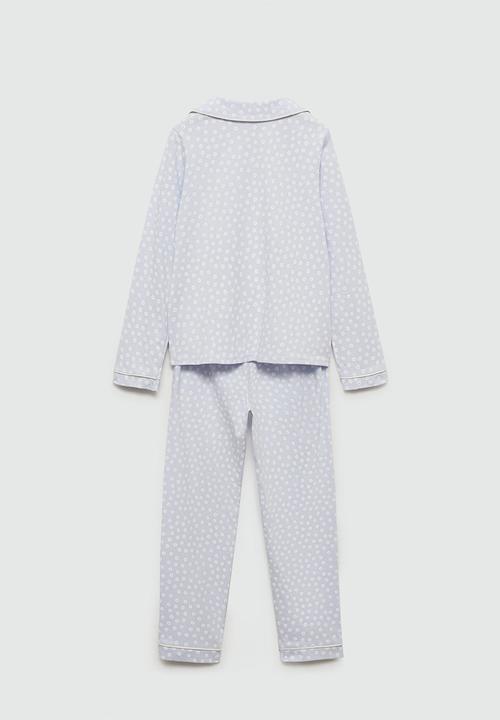 MANGO - Pyjamas flores - light/pastel blue