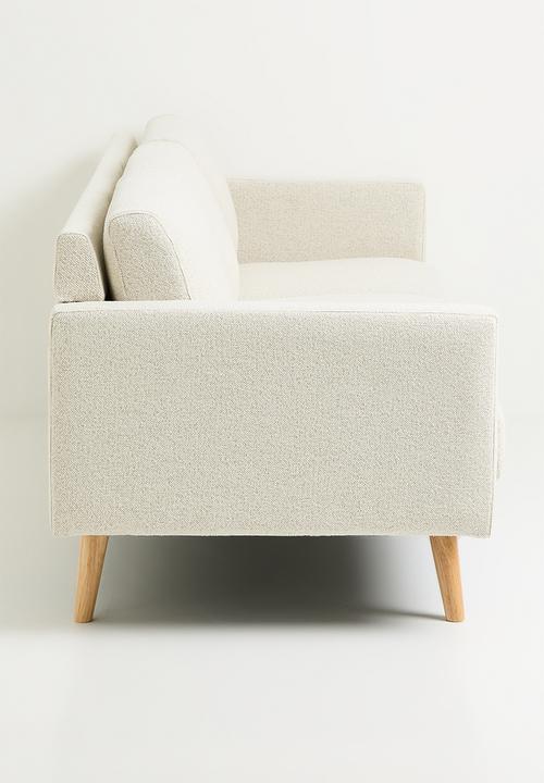 Sixth Floor - Stella 3 seater - cream monza