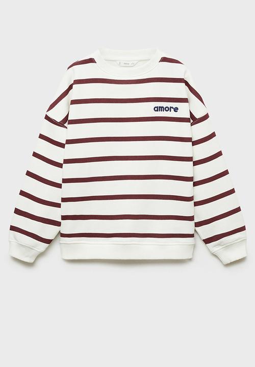 MANGO - Sweatshirt amore - natural