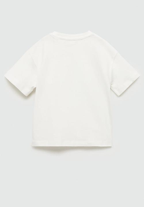 MANGO - T-shirt ride - natural