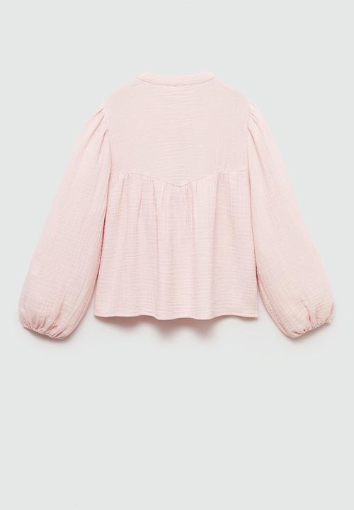 MANGO - Blouse chiara - pink