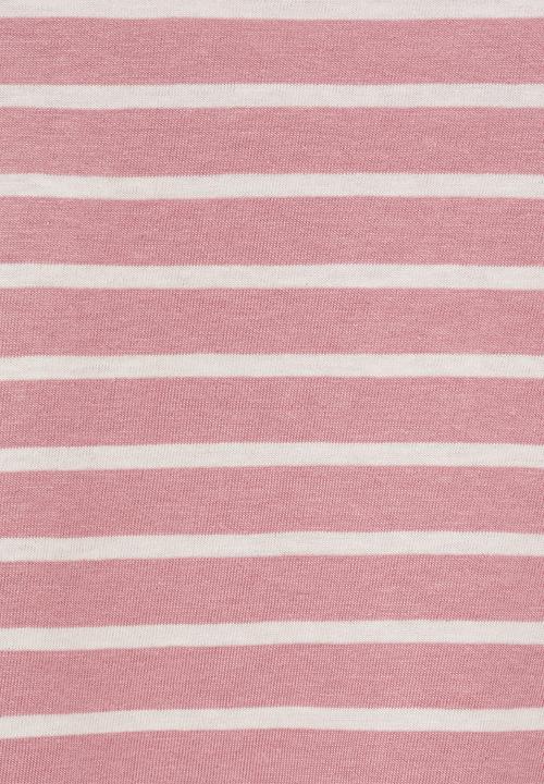 MANGO - T-shirt stripes - pink