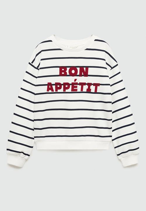 MANGO - Sweatshirt appetit - natural