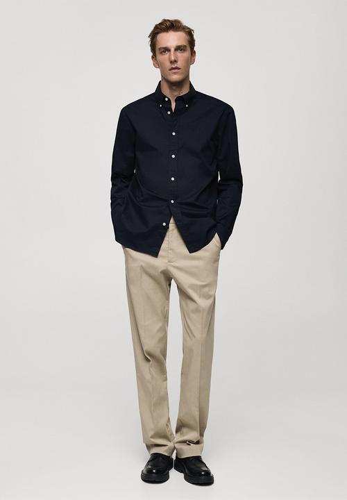 MANGO - Shirt nimes - navy