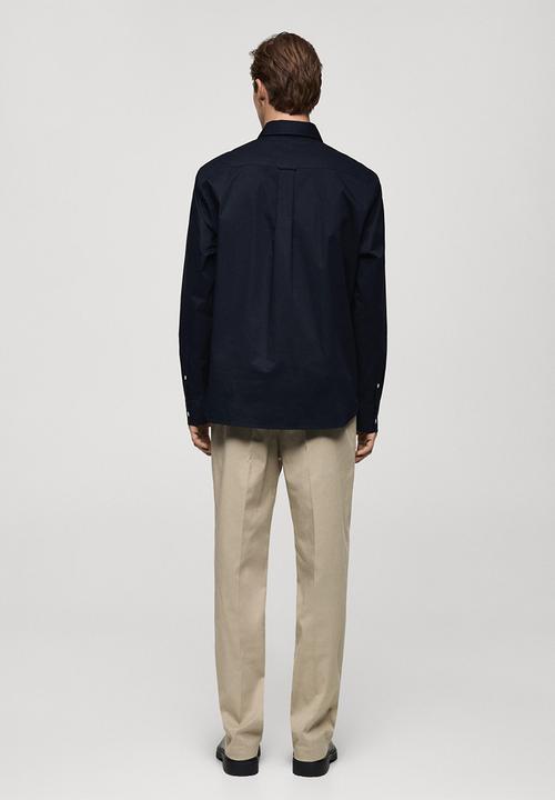 MANGO - Shirt nimes - navy