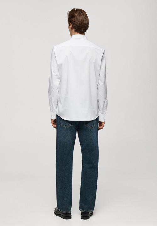 MANGO - Shirt play - white