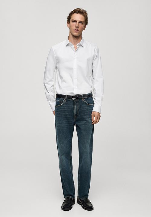 MANGO - Shirt play - white