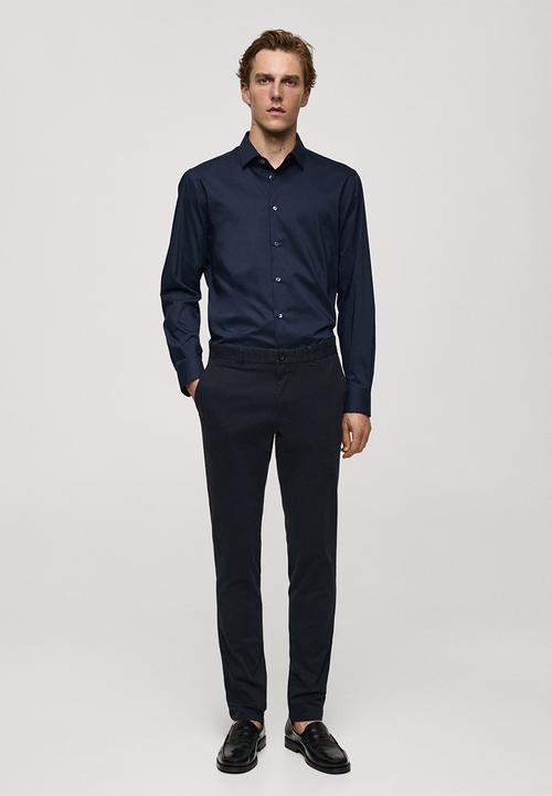 MANGO - Shirt play - navy