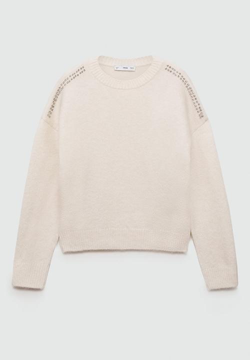 MANGO - Sweater Misol - White