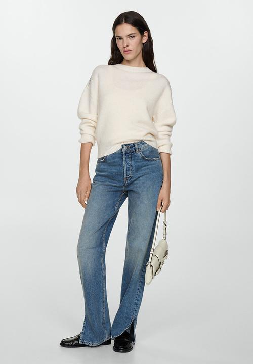 MANGO - Sweater Misol - White