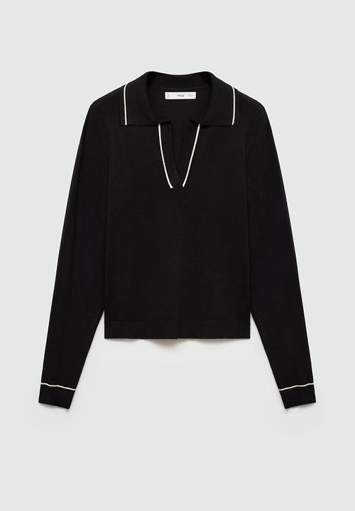 MANGO - Sweater Verta - Black
