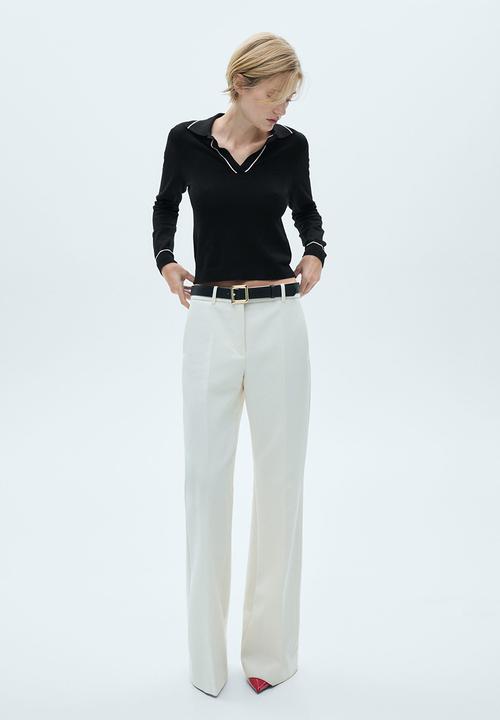 MANGO - Sweater Verta - Black