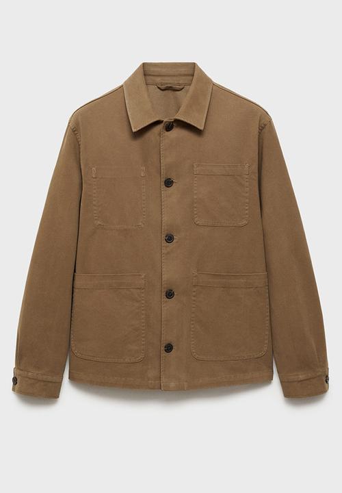 MANGO - Jacket maine - beige/khaki