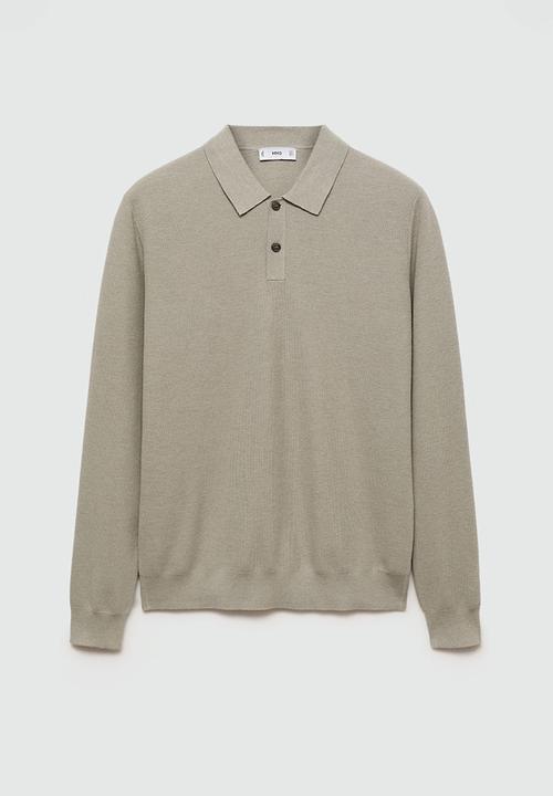 MANGO - Sweater tens - light/pastel green