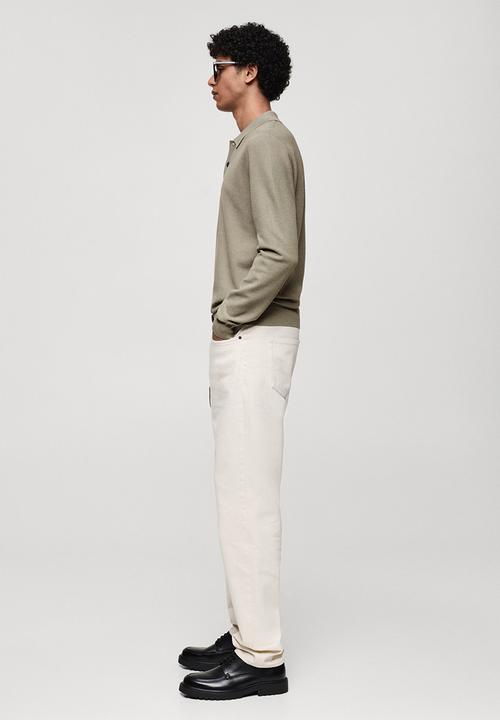 MANGO - Sweater tens - light/pastel green