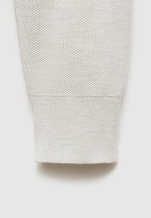 MANGO - Sweater ten - light/pastel gray