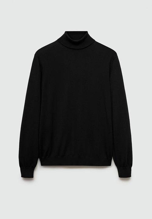 MANGO - Sweater willyt - black