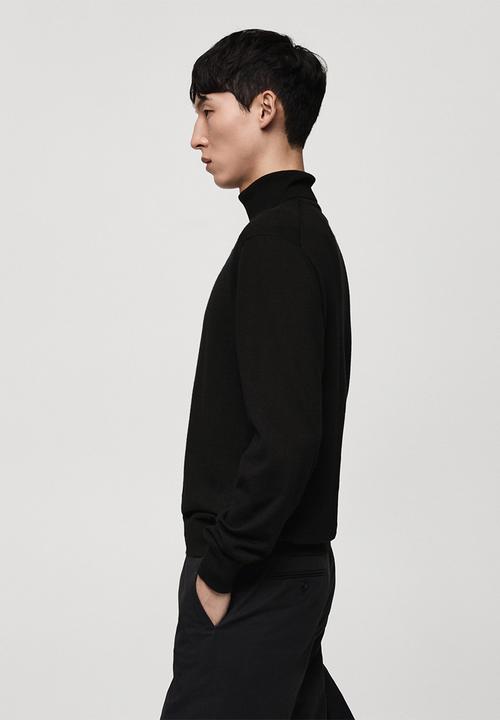 MANGO - Sweater willyt - black