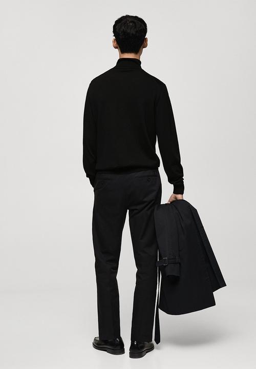 MANGO - Sweater willyt - black