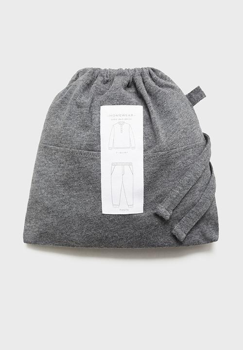 MANGO - Pijama pack over - grey