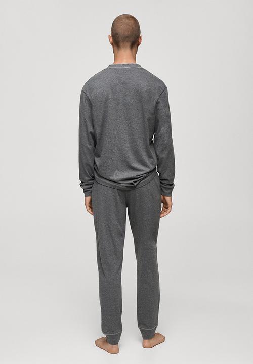 MANGO - Pijama pack over - grey