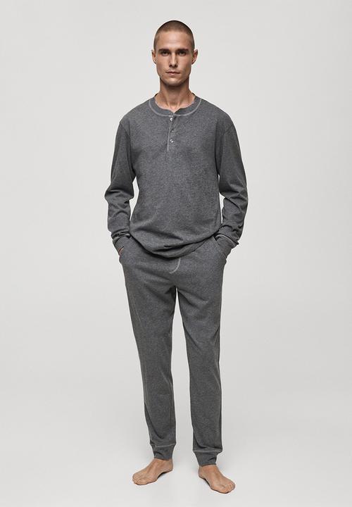 MANGO - Pijama pack over - grey