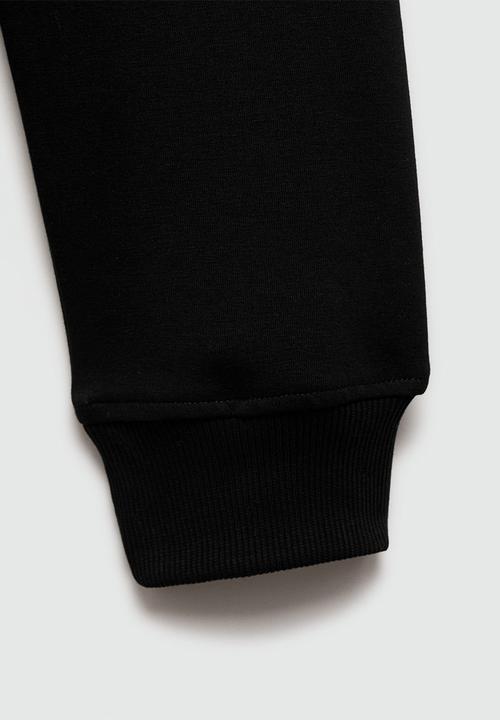 MANGO - Polo shirt berto - black