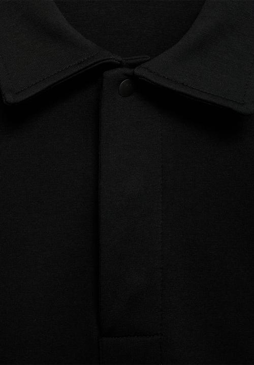 MANGO - Polo shirt berto - black